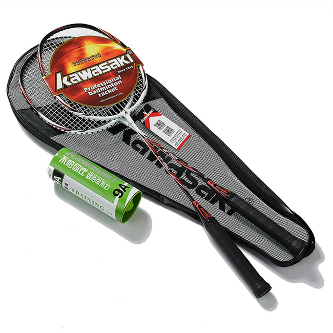 Kawasaki Badminton Racket 1U Aluminum Alloy Frame Badminton Racquet With String UP-0160 With Free Gift Shuttlecock