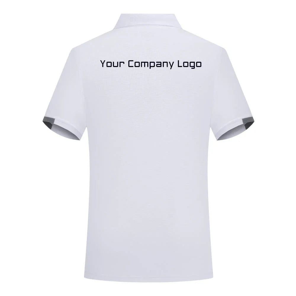 Customized Sport Polo Shirt for Men Women Quick Drying Turn Collar Blouse Golf Wear Mens Design Shirts Pickleball Horse Clothing