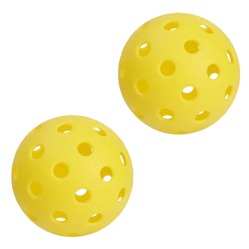 1/4pcs Pickleball Balls Pickle Ball Professional 40 Holes 74mm Adult Outdoor Practice Toy Ball Outdoor Courts Competition Ball