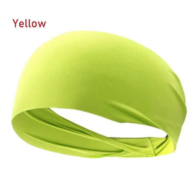 Absorbent Cycling Yoga Sport Sweat Headband For Men and Women Yoga Hair Bands Head Sweat Bands Sports Running Safety Sweatband