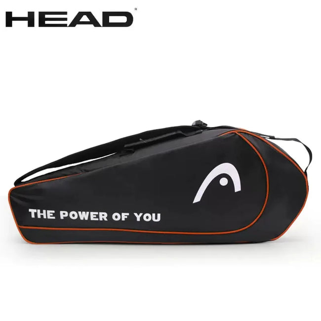 HEAD Tennis Racket Bag 3 Pack Training Sport Competition Shoulder Hand Bag Handbag Squash Badminton Raquete De Padel Storage Bag