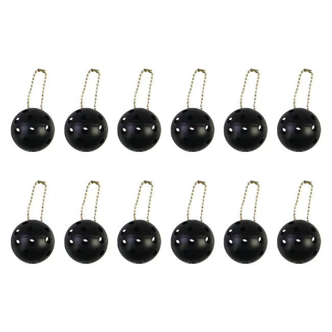 12Pcs Pickleball Keychain Pickleball Ornament for Handbag Backpack Purse