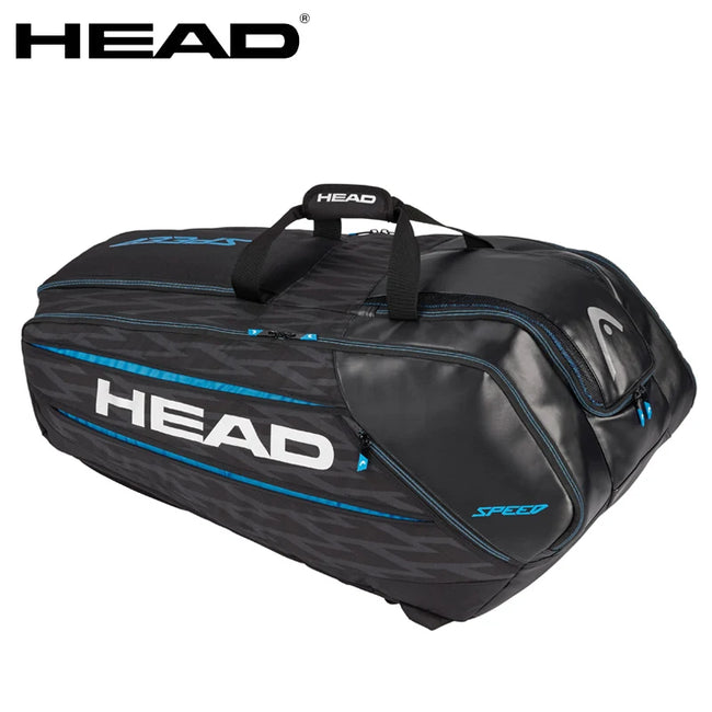 Original HEAD Tennis Squash Racket Backpack 6-7 Large Capacity Tennis Badminton Racket Bag Men Raquete De Tenis Padel Racket Bag