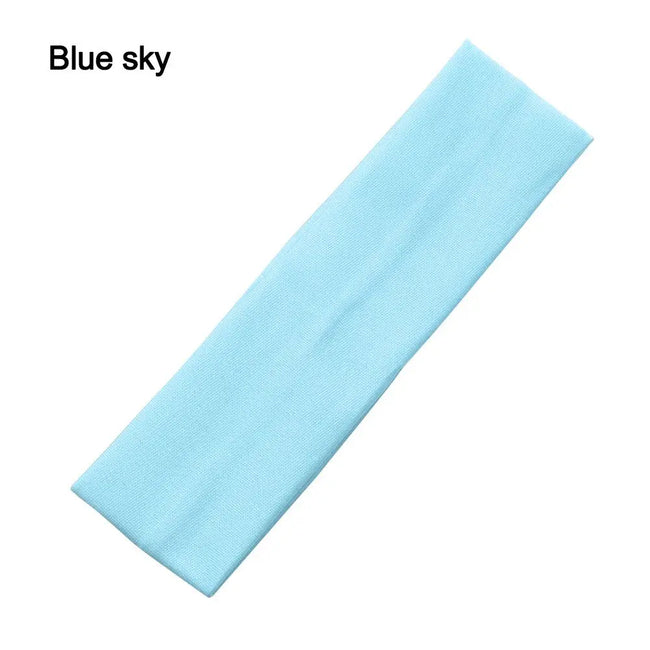 Absorbent Cycling Yoga Sport Sweat Headband For Men and Women Yoga Hair Bands Head Sweat Bands Sports Running Safety Sweatband