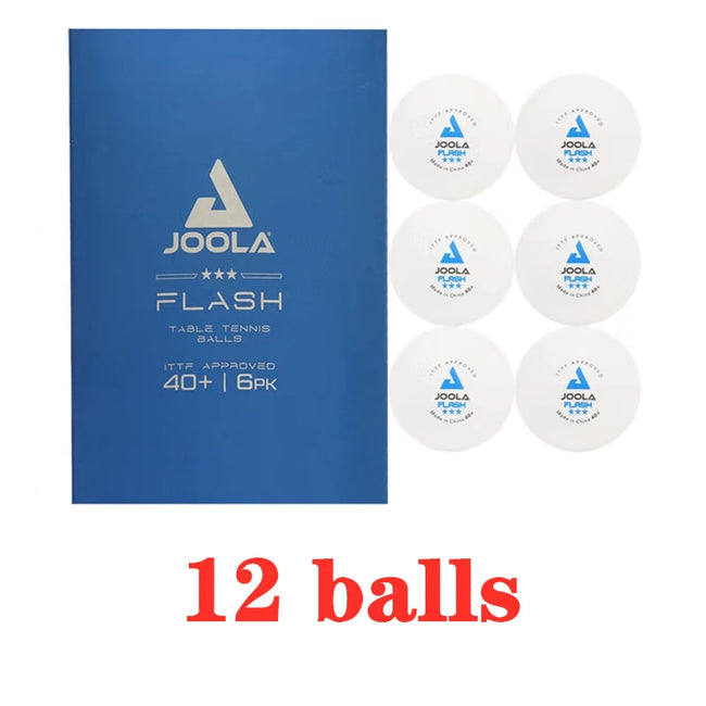 Original Joola 3-Star 40+ 6/12 Balls New Material Poly Table Tennis Balls Ping Pong Plastic Ball ITTF Approved