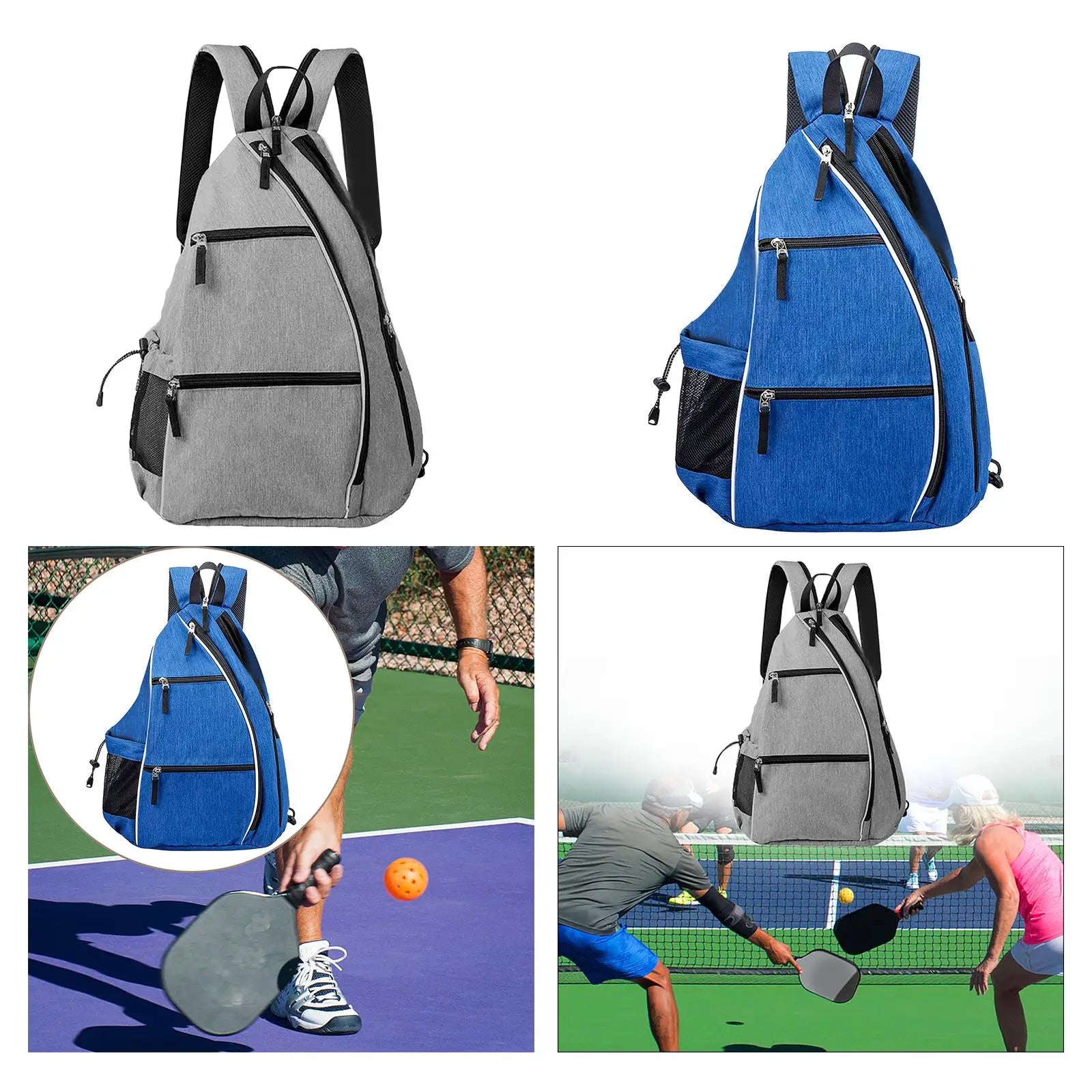 Pickleball Backpack Tennis Bag Lightweight Multifunctional Pickleball Protection Carrying Bag Racquet Holder for Women Men Gifts