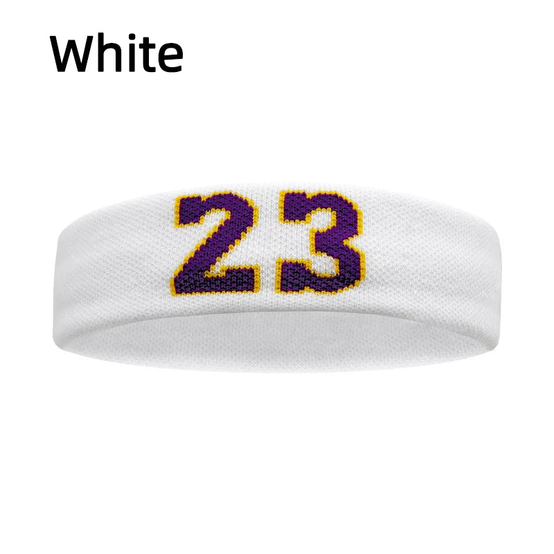 1Pcs Cotton Sports Headband Elastic Antiperspirant Sweatband Protection Basketball Tennis Adult Kids Gym Fitness Sweat Hair Band