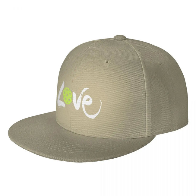 Pickleball Love (white lettering) Baseball Cap Golf Wear Dropshipping summer hats Hats Woman Hat Men's