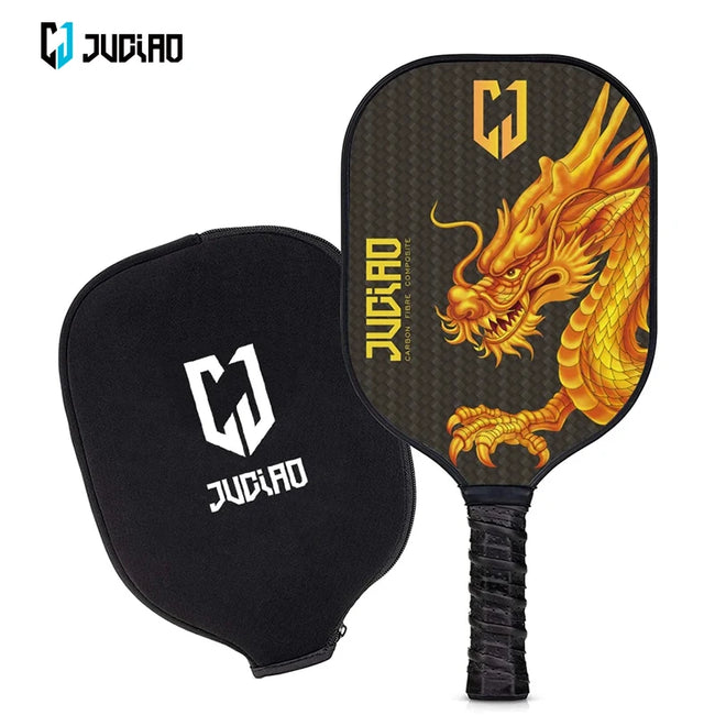 Pickleball Paddle 16MM USAPA Compliant Professional Suitable For Practice Premium Carbon Fiber Comfort Grip Pickleball Paddle