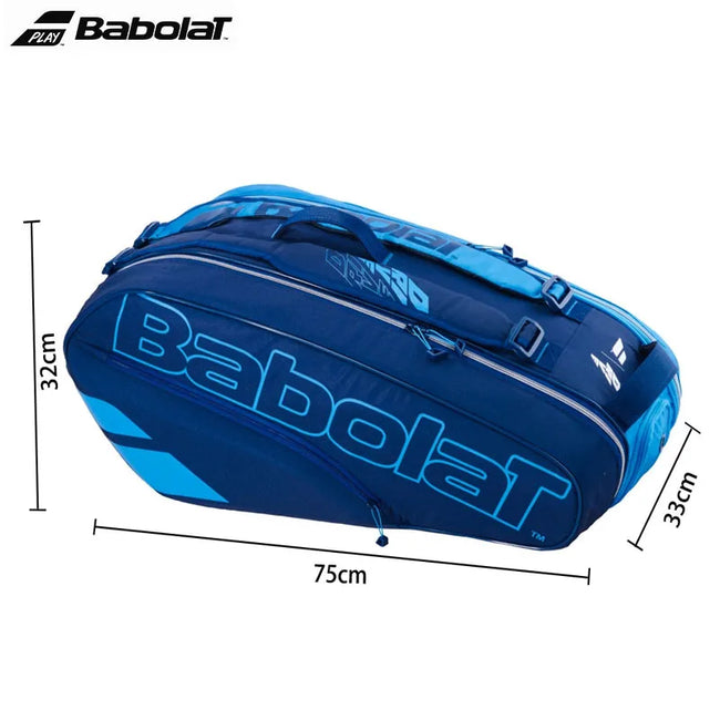 6-Pack Pure Drive Series Babolat Tennis Bag Multi-function Sports Star Model Tennis Rackets Backpack Shoes Accessory Storage Bag