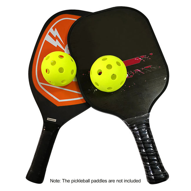 6 Packs / 12 Packs 26 Holes Indoor Pickleball Balls for Indoor Courts High-quality PP material Pickle Balls