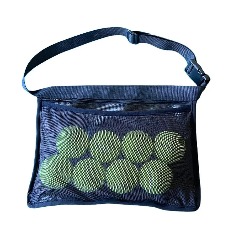 Tennis Ball Holder Pickleball Band Pouch Mesh Storage Bag Sports Accessory For Women Men Teens Athletes Dropship