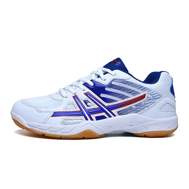 High Quality Womens Mens Lightweight Sneaker Indoor Court Shoes Suitable for Pickleball, Badminton, Table Tennis, Volleyball