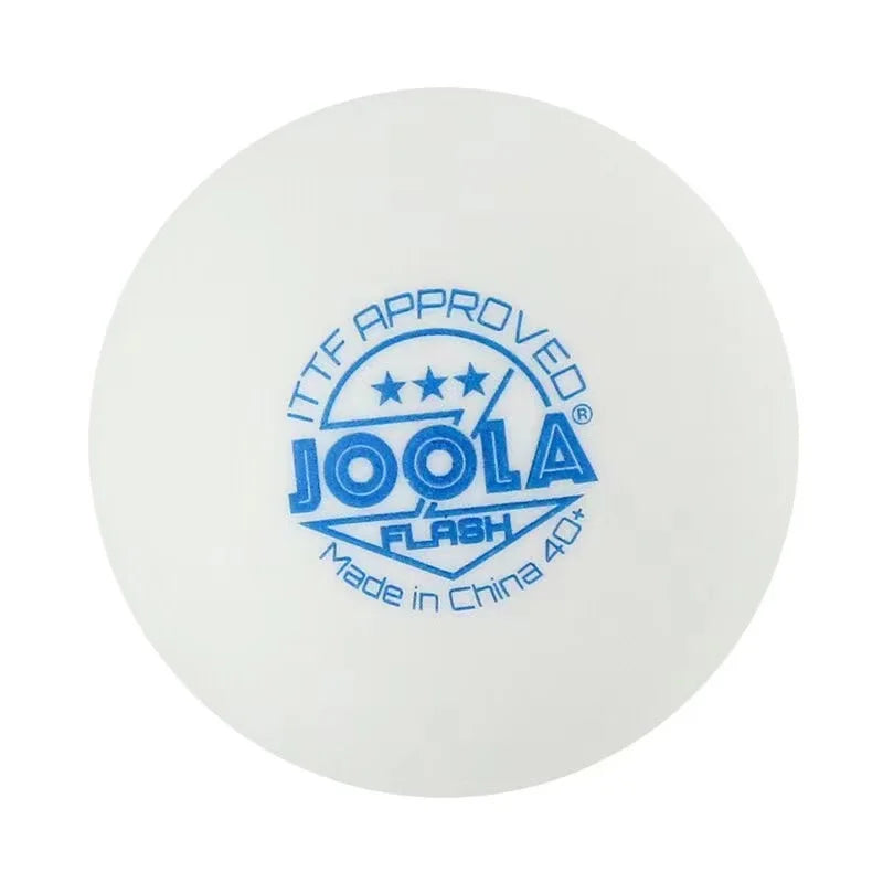 JOOLA Flash 3-Star Table Tennis Balls Seamless European Games Designated Match Ping Pong Ball with ITTF Approved