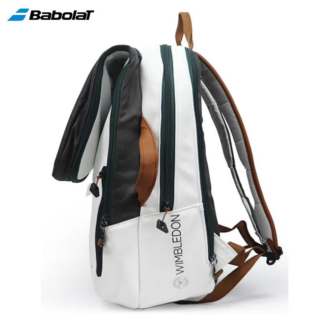 Genuine Babolat Tennis Backpack Pure Wimbledon Co-branding Tennis Padel Squash Badminton Rackets Bag Large Capacity Raquete Bags