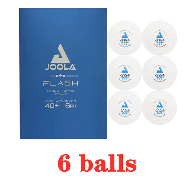 Original Joola 3-Star 40+ 6/12 Balls New Material Poly Table Tennis Balls Ping Pong Plastic Ball ITTF Approved