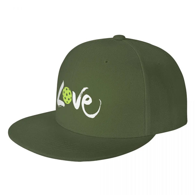 Pickleball Love (white lettering) Baseball Cap Golf Wear Dropshipping summer hats Hats Woman Hat Men's