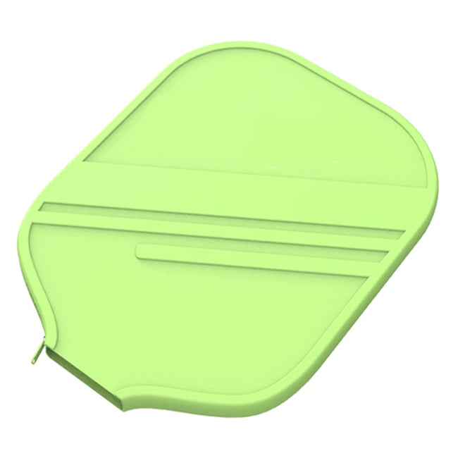 JIKEGO Silicone Pickleball Paddle Cover Pickle Balls Accessories Ball Storage Soft Protective Washable