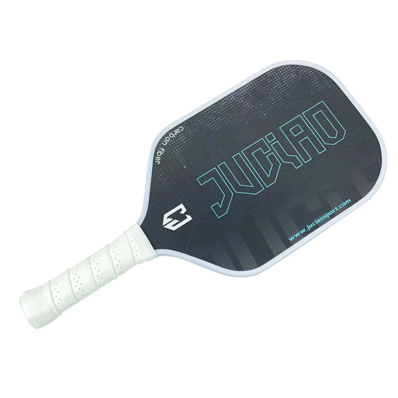 Juciao Pickleball Paddle Carbon Fiber Surface 13MM Pickleball Paddle Lightweight Honeycomb Core Paddle Cushion Comfort Grip