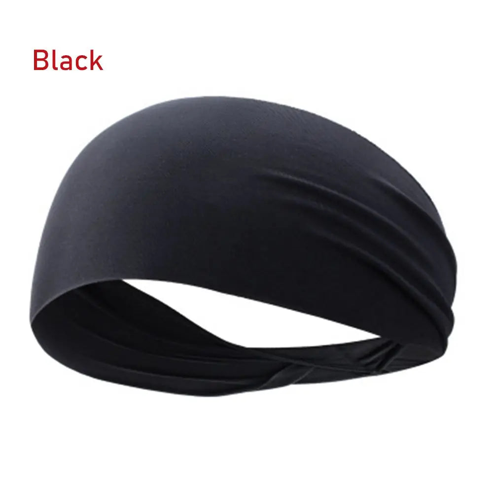 Absorbent Cycling Yoga Sport Sweat Headband For Men and Women Yoga Hair Bands Head Sweat Bands Sports Running Safety Sweatband