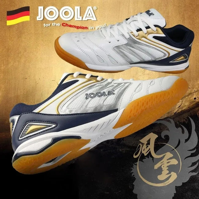 JOOLA Table Tennis Shoes Men Women Professional Training Anti-slip Sports Sneakers Breathable Ping Pong Shoes