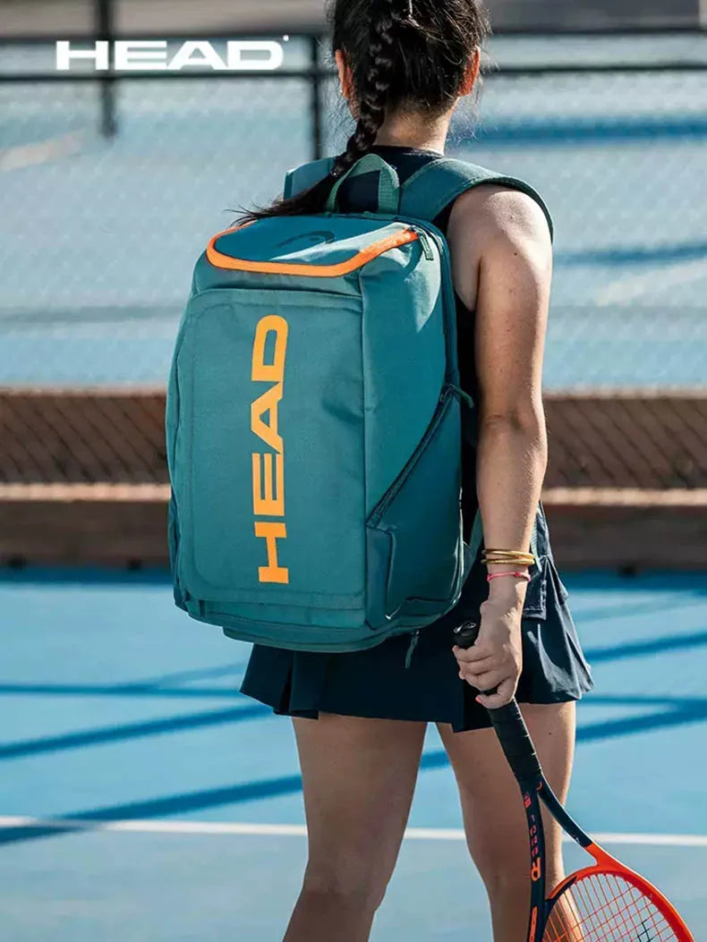 HEAD Tennis Backpack Men's and Women's Sports Bag Badminton Backpack Independent Shoe Compartment