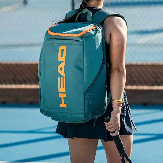 HEAD Tennis Backpack Men's and Women's Sports Bag Badminton Backpack Independent Shoe Compartment