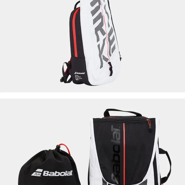 Portable 2 Usages BABOLAT Tennis Bag Original Pure Strike Tim Same Model Tennis Racket Backpack Babolat 3R Badminton Tennis Bags